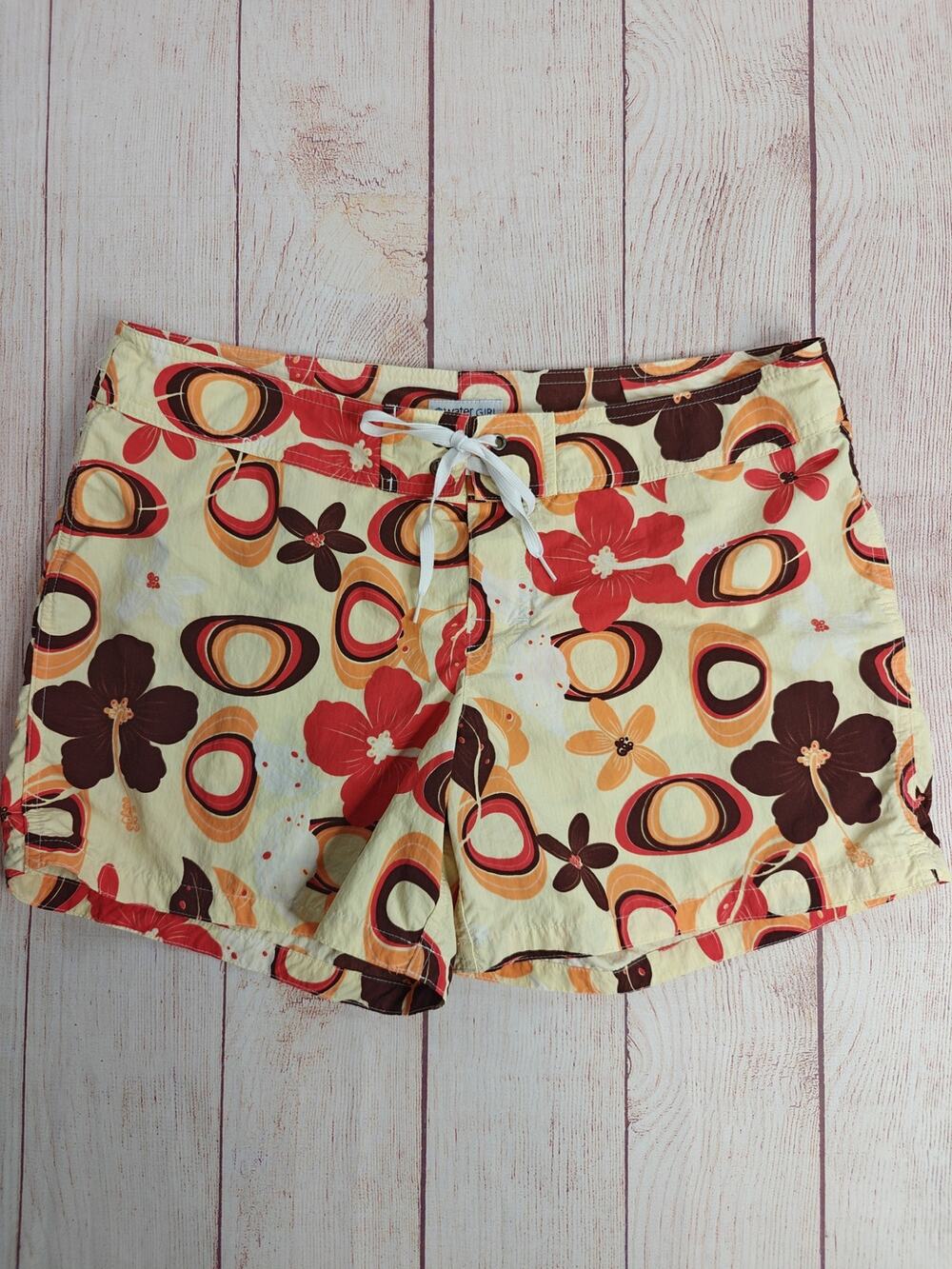 Vintage Y2K W's Patagonia WaterGirl Retro Board Shorts sz 12